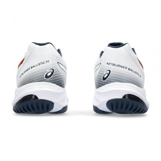 Zapatilla de Voleibol Netburner Ballistic Hombre - Blanco con Bronce