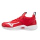 Zapatilla de Voleibol Wave Momentum 2 Mujer Color Rojo