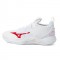 Zapatilla de Voleibol Mizuno Wave Momentum 2 Hombre Blanco / Rojo