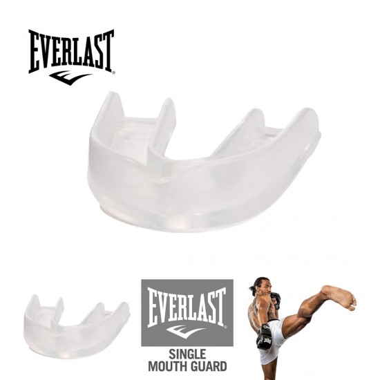 Protector Bucal Everlast Transparente Single Mouth Guard 4405E