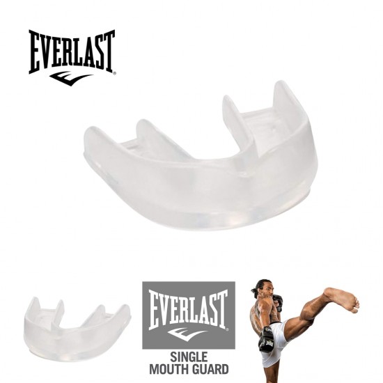 Protector Bucal Everlast Transparente Single Mouth Guard 4405E