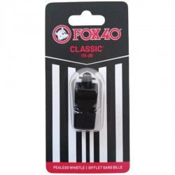 Silbato de arbitraje Marca Fox 40 Classic MODELO Ss99