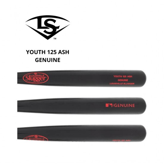 Bate de Beisbol Louisville Slugger Youth GENUINE ASH Y125 NEGRO