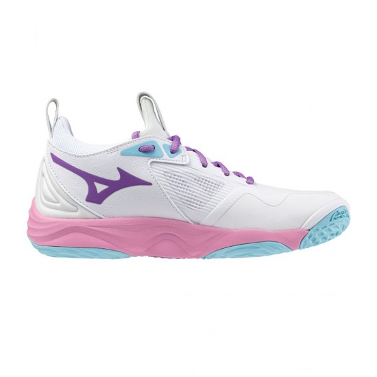 Zapatilla de Voleibol Wave Momentum 3 Mujer - Mizuno Enerzy