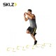 Entrenamiento de agilidad y trabajo de pies con 6 vallas SKLZ 