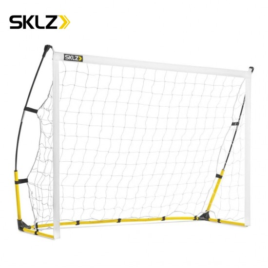 Portería de fútbol portátil y red SKLZ Quickster 6x4 Pies