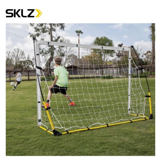 Portería de fútbol portátil y red SKLZ Quickster 6x4 Pies