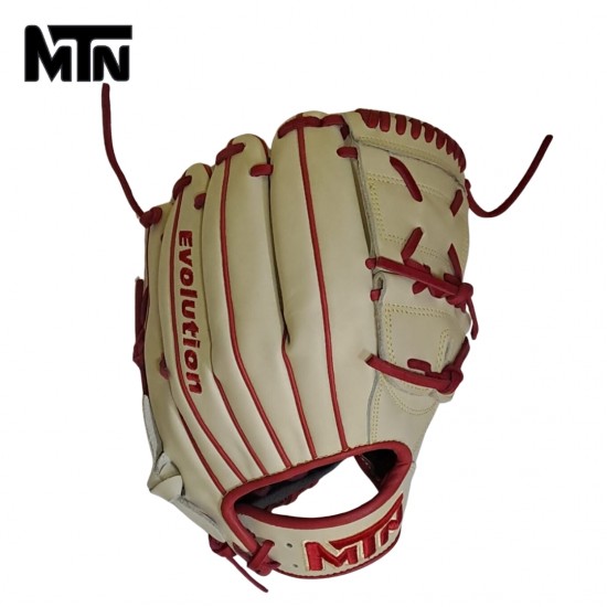 Manilla de Beisbol o Softbol MTN EVOLUTION para Lanzador 100% Cuero Personalizada.