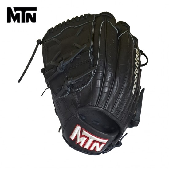 Manilla de Beisbol o Softbol MTN EVOLUTION para Lanzador Izquierdo 100% Cuero Personalizada.