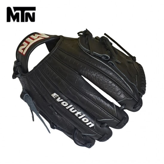 Manilla de Beisbol o Softbol MTN EVOLUTION para Lanzador Izquierdo 100% Cuero Personalizada.