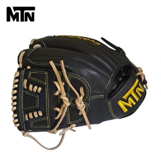 Manilla de Beisbol o Softbol MTN EVOLUTION para Lanzador Izquierdo 100% Cuero Personalizada.